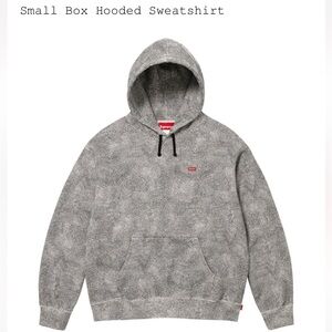 NWT Supreme Small Boxed Hoodie